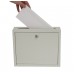 Multi Purpose, Wall Mountable, Deluxe Steel, Large Size, Donation Box - Drop box - Mailbox 15212